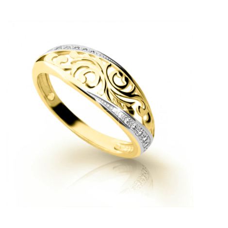 Cutie Diamonds Originální zlatý prsten s diamanty DZ6902-2133-10-X-1 53 mm Cutie Jewellery