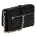 Guess ASSIA CROSSBODY FLAP ORGANIZER Černá