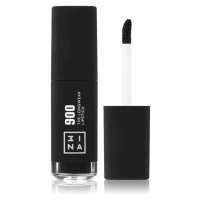 3INA The Longwear Lipstick dlouhotrvající tekutá rtěnka odstín 900 - Black 6 ml
