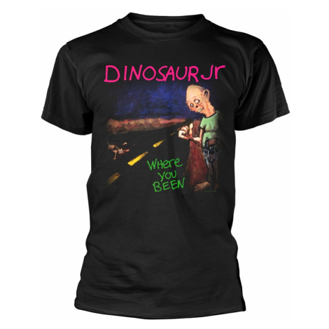 Dinosaur Jr. tričko, Where You Been Black, pánské PLASTIC HEAD