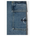 Bavlněná džínová sukně Calvin Klein Jeans mini