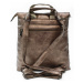 Bronzový městský klopnový batoh/kabelka Jalen Tung Enterprise