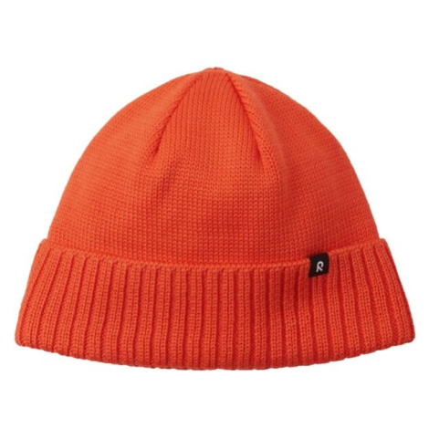 REIMA KALOTTI Dětská zimní čepice, oranžová, velikost