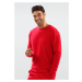 Pánský svetr DKaren DKaren_Sweatshirt_Justin_Red