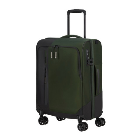 SAMSONITE Kufr Biz2Go Trvl Spinner 55/20 Expander Cabin Earth Green, 40 x 20 x 55 (147609/1316)