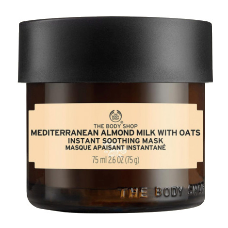 The Body Shop Zklidňující pleťová maska pro citlivou pleť Mediterranean Almond Milk with Oats (I
