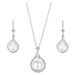 GRACE Silver Jewellery Souprava šperků se sladkovodní perlou Fiorteli, stříbro 925/1000 SET2070-