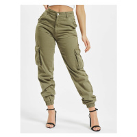 Dámské kalhoty // DEF / Aya Cargopants olive