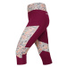 Dámské lezecké legíny Ocún Rhea 3/4 Leggings wine rhododendron