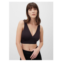 Jimmy Key Black Slim Fit Strap Knitted Bralette