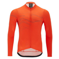 SILVINI VALFURO Pánský cyklistický dres, oranžová, velikost