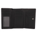 Malá dámská kožená peněženka Lagen Mika - černá