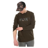 Fox triko long sleeve khaki camo t shirt