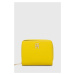 Peněženka Tommy Hilfiger žlutá barva, AW0AW15748
