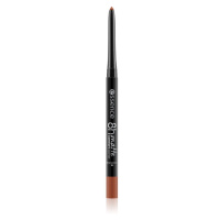 essence 8h Matte Comfort matná tužka na rty s ořezávátkem odstín 17 Must Have Brown 0,3 g