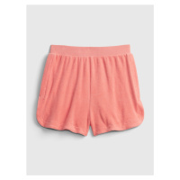 GAP Kraťasy towel terry high rise dolphin short - Dámské