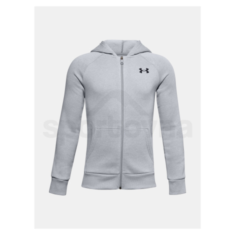 Under Armour Rival Cotton FZ Hoodie Jr 1357613-011 - grey