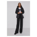Péřová bunda Calvin Klein dámská, černá barva, zimní