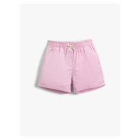 Koton Basic Bow Shorts Cotton