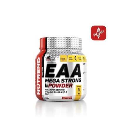 Nutrend EAA MEGA STRONG POWDER, 300 g, pomeranč a jablko