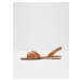 Hnědé dámské sandály ALDO Marassi