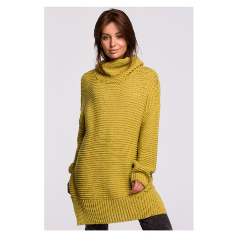 Oversize svetr turtleneck s rolákem BeWear BK047