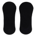 PONOŽKY GANT D1. 2 PACK SOLID INVISIBLE SOCKS černá