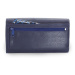 Modrá dámská kožená psaníčková peněženka Imogen Arwel