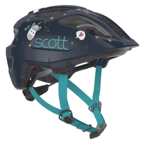 SCOTT Cyklistická přilba - SPUNTO KID (CE) - modrá