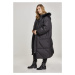 Dámský zimní kabát Urban Classics Oversize Faux Fur Puffer - černý