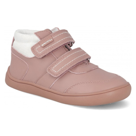 Barefoot dětské kotníkové boty Protetika - Nelda pink růžové