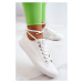 Low Leather Trainers Big Star JJ274007 White