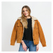 Urban Classics Ladies Oversize Sherpa Corduroy Jacket Brown