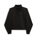 Vans LEIGHTON MOCK NECK FLEECE Dámská mikina US VN000A5VBLK1