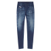 Džíny diesel d-fayza-b jogg sweat jeans modrá