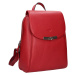 Elegantní dámský kožený batoh Katana Esens - červená