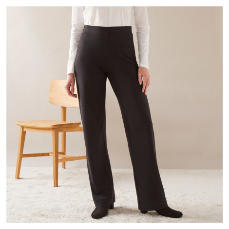 Rovné široké kalhoty z úpletu Milano Blancheporte