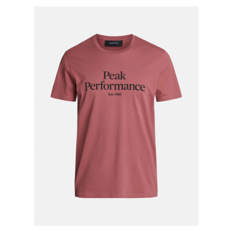 Tričko peak performance m original tee růžová