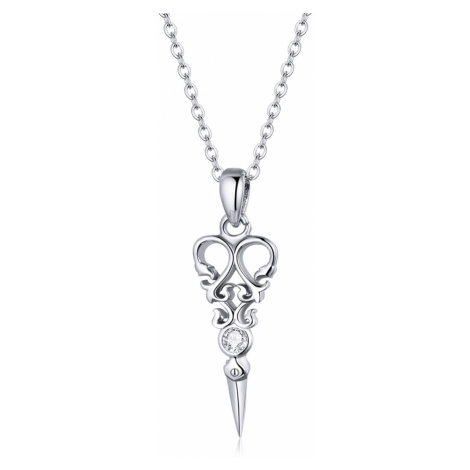 Linda's Jewelry Stříbrný náhrdelník Kadeřnické Nůžky Ag 925/1000 INH108