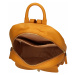 Elegantní dámský kožený batoh Katana Ninna- žlutá
