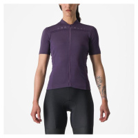CASTELLI Cyklistický dres s krátkým rukávem - ANIMA 4 - fialová