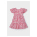 Dívčí šaty Mayoral fialová barva, mini