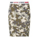 Tommy Hilfiger Tommy Jeans dámská vojenská sukně CAMO BODYCON SKIRT