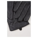 RUKAVICE GANT LEATHER GLOVES BLACK