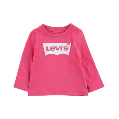 Dětské tričko Levi's® s dlouhým rukávem růžové Levi´s