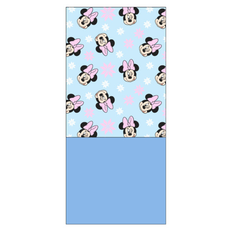 Minnie Mouse - licence Dívčí nákrčník s flísem - Minnie Mouse 52419155, světle modrá Barva: Modr