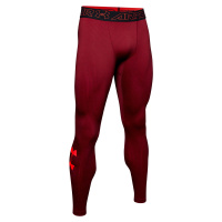 Pánské legíny Under Armour CG Armour Legging Novelty červené