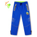 Chlapecké šusťákové kalhoty, zateplené - KUGO DK7121, modrá Barva: Modrá