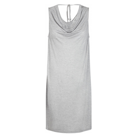 Nümph CLANCY Dámské krátké šaty šedý melír