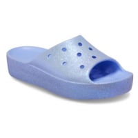 Dámské šlapky (plážová obuv) CROCS Classic Platform Glitter Slide W moon jelly